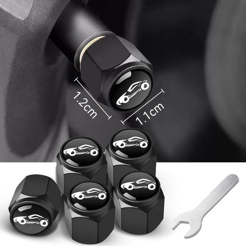 Tapa de Válvula de Neumático para Modelos Volkswagen: Compatible con Sagitar, Lavida, Jetta, Golf, Bora, Lamando, Tiguan