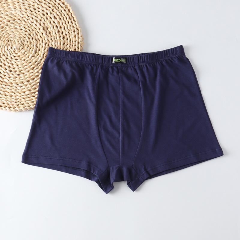 Lenjerie de corp pentru bărbați cu talie înaltă, 100% bumbac, pentru bărbați de vârstă mijlocie și vârstnici - Mărimi mari disponibile