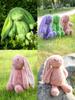 Bunny Plush Toy With Short Pile Fabric For Kids And Girls Gift Idea