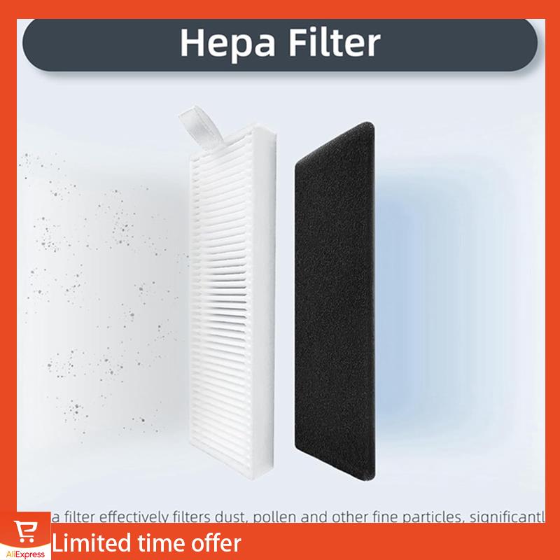 Fresh 10PCS Hepa Filter For Tikom G8000 /G8000 Pro For Honiture G20 For Laresar Evol 3 Robot Vacuum Replacement Parts Filters