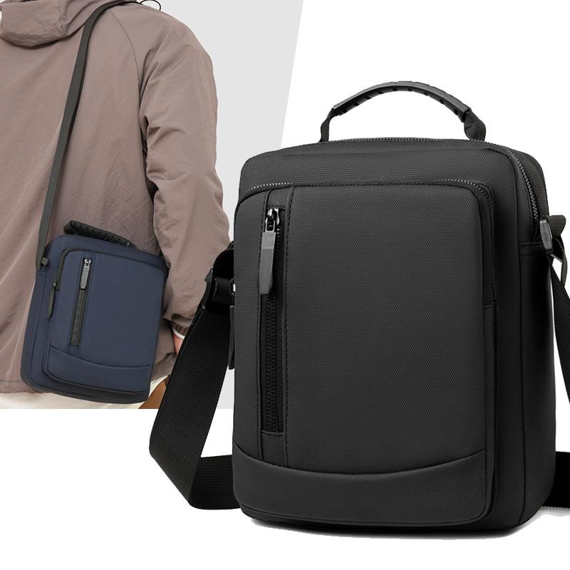 New Men's Casual Messenger Bag Simple Fashion Trend Handbag Business Bag Men's Bag Shoulder Bag