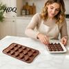 Heat Resistant Baking Supplies Funny Poop Chocolate Mold 15 Cavity Silicone Tray Non-stick DIY Fondant Decorating Tools Dessert Mold for Candy Jelly