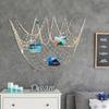 Nautical Wall Décor Set: Fishing Net, Lifebuoy, Anchor, Starfish, Fish, and Photo Props