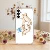Baby Mom Dad Family Hand   Phone Case For SamsungA10,12,20,21S,30,31,40,50,51,52,70,71 Transparent Cover