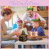 Black Gold Birthday Money Box For Party Decor And Gift Giving