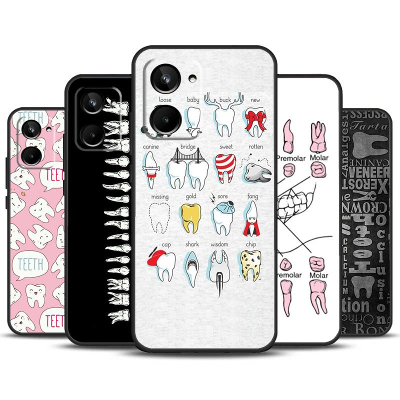 Dentist Dental Tooth Nurse For Realme 11 12 Pro Plus 9 10 GT5 GT3 GT Neo5 C35 C31 C30 C33 C51 C53 C55 C21Y C25s Case