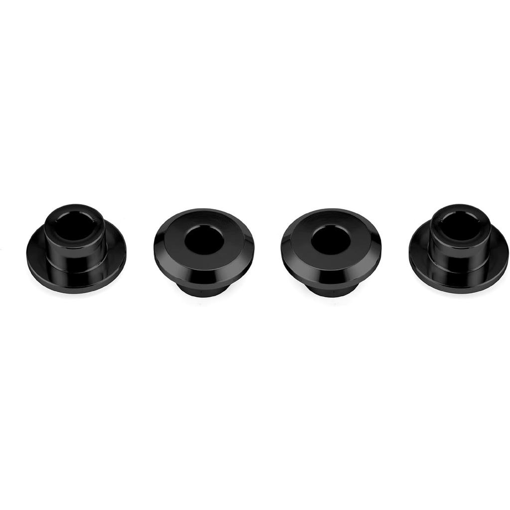Wsays CNC Lenkererhöhung Buchsen Massives Billet-Aluminium Kompatibel Mit Harley Touring Street Electra Road Glide Road King 1983-2025 Passend Softail