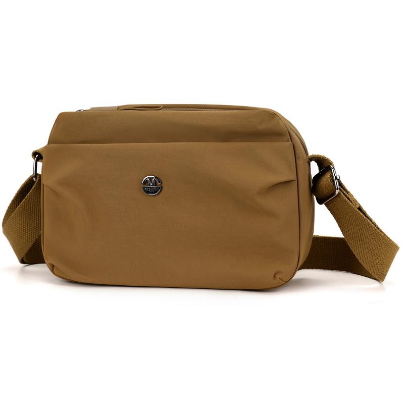 Vanntett dameveske i nylon med flere lag, crossbody-veske, damehåndveske med stor kapasitet, lommebok, uformell skulderveske, putepose