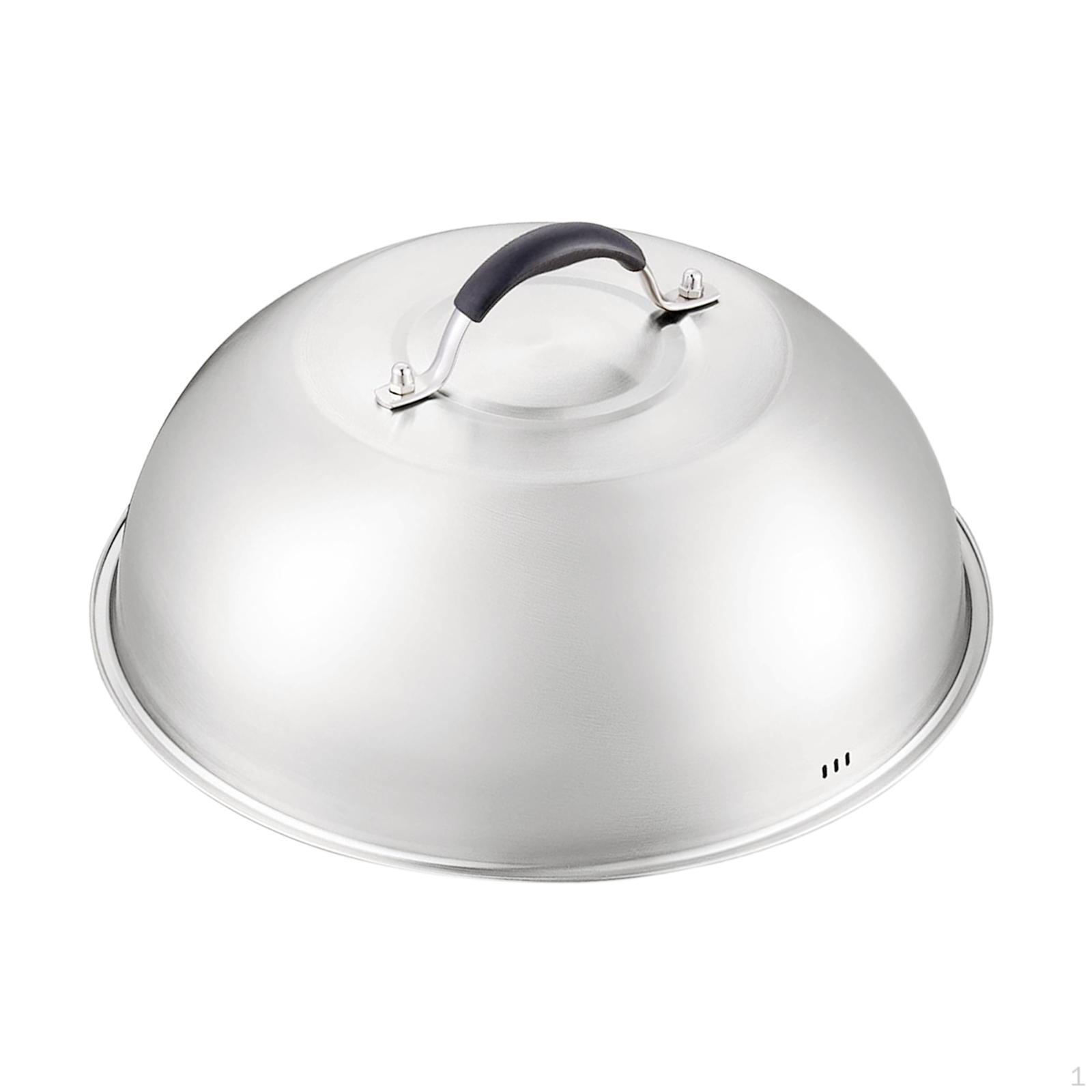 Burger Cover Round Basting Grilling Melting Dome Grill Domes for Barbecue 8.7 inch