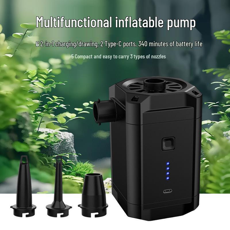 Portable Electric Air Pump for Camping, Tents, Mattresses & Swimming Rings