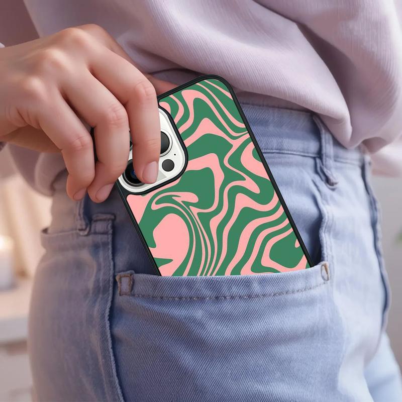 Liquid Swirl Abstract Pattern Phone Case For iPhone 17 Air 15 16e 14 13 Pro Max Coque 12 11 Pro Max PLUS cover