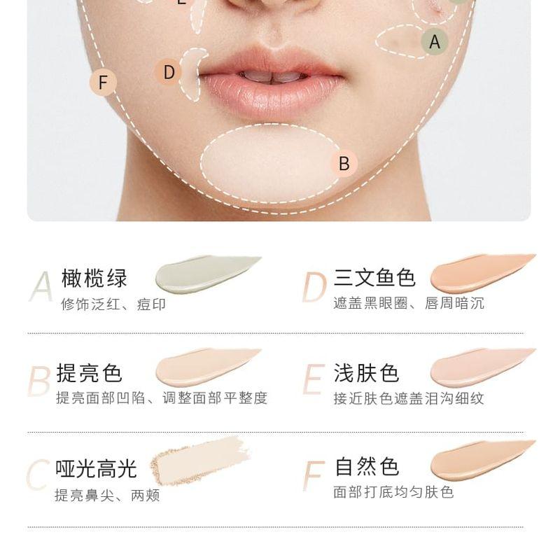 RUORI LIANA - Invisible Magic Concealer Palette - 2 Types