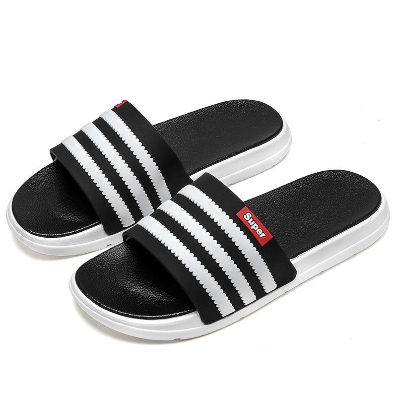 Slippers Men's Summer Couples Can Wear Thick-soled Non-slip Wear-resistant Cool Slippers Men's Shoes African Slippers