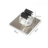 Adhesive Multi-Purpose Hooks Wall Mounted Mop Organizer Holder Rack Brush Broom Hanger Hook Kitchen Bathroom Hooks