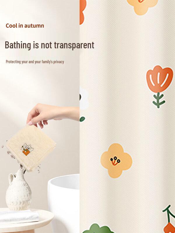 LIEI Polyester Shower Curtain