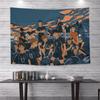 New Japanese Anime Tapestry Volleyball Youth Background Cloth Dormitory Room Decoration Hanging Cloth Tapestry Dorm Tapestry