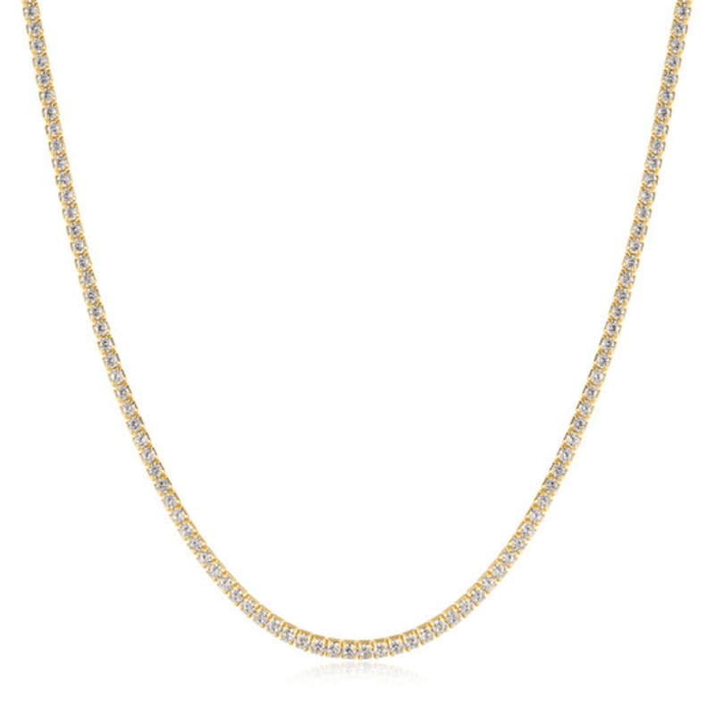 

ANIA HAIE Pave 925 Silver Necklace N058-05G single type