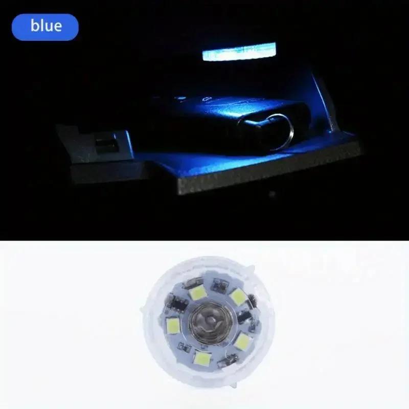 1pcs Mini Car Touch Light Led Automobile Illuminating Lamp Wireless Battery Ambience Light Car Touch Lamp