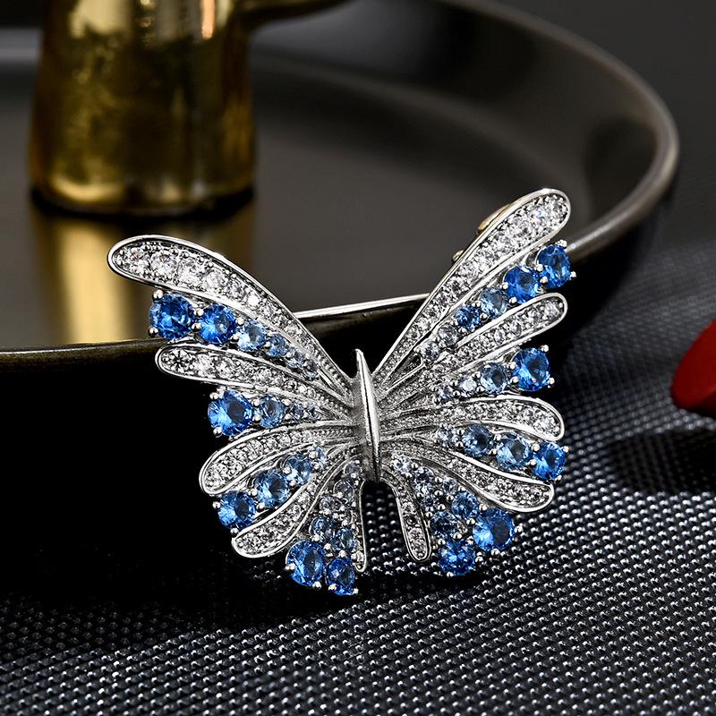 

Элегантная брошь-бабочка - Роскошный аксессуар высокого класса для костюмов и пальто Boyiyuan