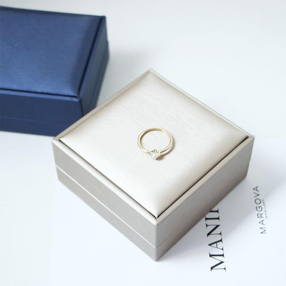Travel Storage Gift Box Ring Holder PU Leather Square Jewelry Display Jewelry Boxes Earrings Storage Ring Box Storage Case