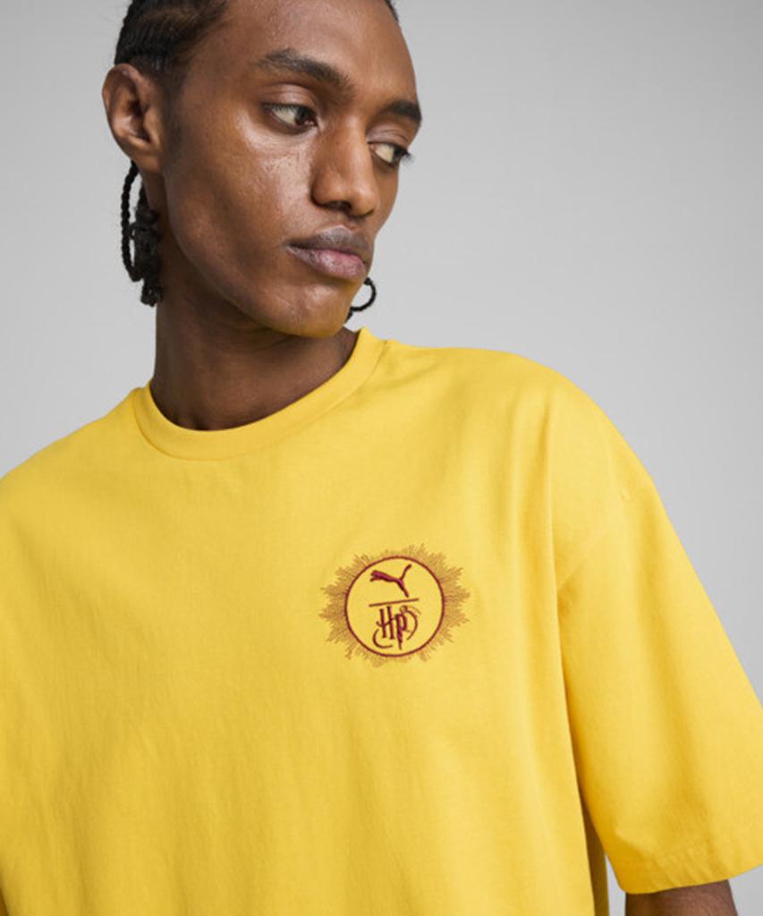 PUMA X Harry Potter Oversized Graphic Tee - Yellow Sizel / 630092-34
