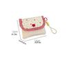 Printed Sanitary Napkin Storage Bag Purse Mini Cosmetic Bag Cute Floral Makeup Bag  Student