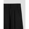 8seconds Lecture Double-Pleat Wide Slacks Black (424721Ly55)