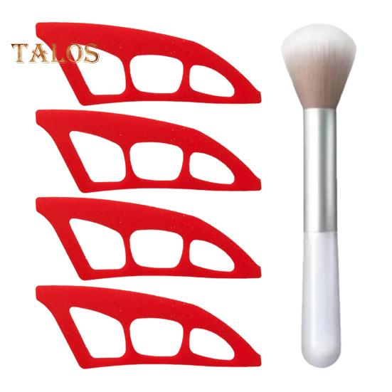 1/2/3/4Pcs Silicone Eyeshadow Stencil Tool Reusable Beginner Eyeshadow Assistant Guide Helper Shaper Mapping Template Women Quick Eye Makeup Tools