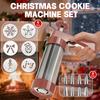 Decorating Tool Set: Cookie Press, Meringue Decorating Tips, Cream Gun