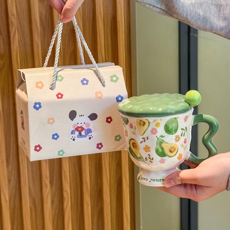 Send Girls Birthday Gifts, Ceramic Mugs, Souvenirs, High-value Couples Drinking Cups, Girlfriends Practical Gift Boxes