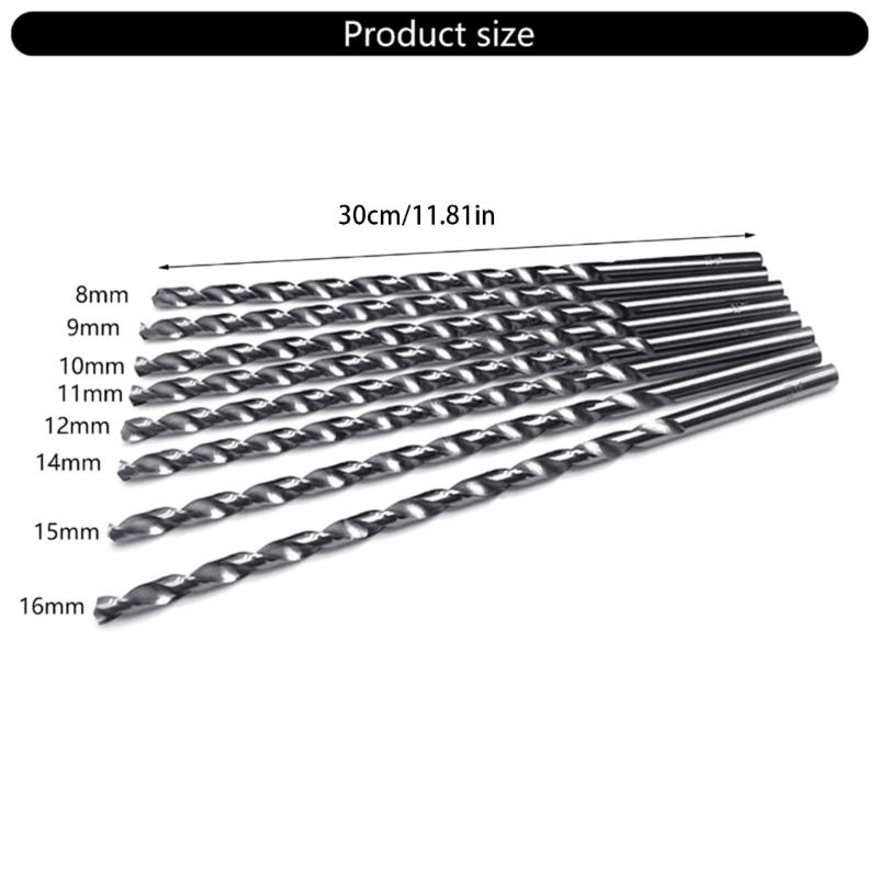 300mm Twist Drill Bit Electric Drill Bit For Wood Metal Stainless Steel Aluminum Drilling Quick Hole Metalworking
