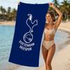 Beach Towel with Tottenham Hotspur F.C Pattern - soft,absorbent,machine washable Lightweight&Modern,swimming,Travel Essentials