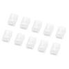 100Pcs TF1013D CAT5 RJ45 Connector 8P8C Ethernet Cable Coupler Crystal Head for Network