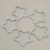 Five-Pointed Star Aluminum Alloy Carabiners, Keychain Clips, Outdoor Camping Key Rings, Water Bottle Hooks, Backpack Accessories