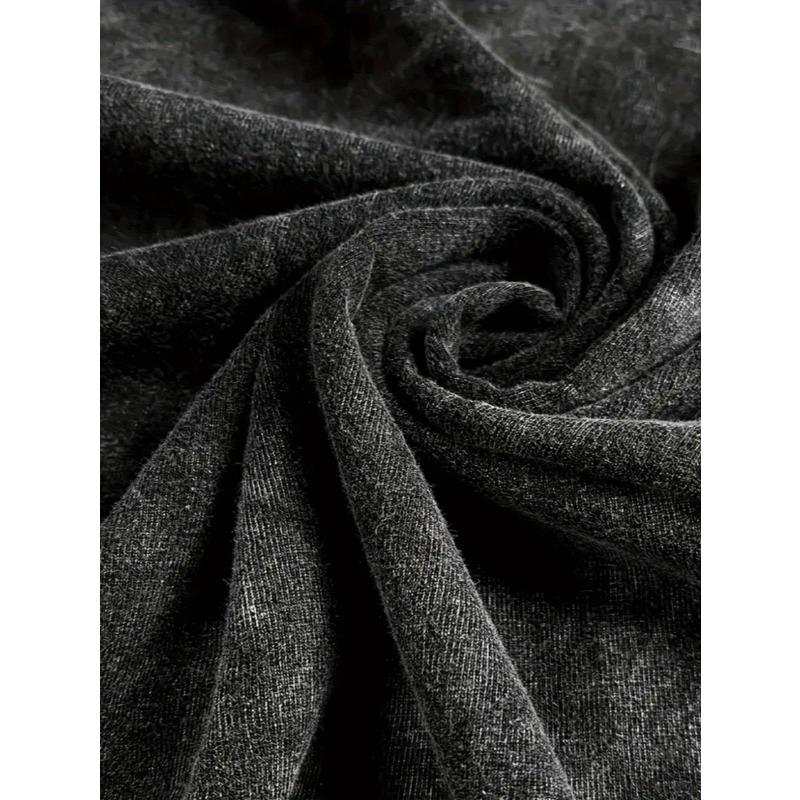 European sizes Men'S T-Shirt Distressed Oversized Relaxed Fit Short Sleeve Tee with Geometric And Letter Graphic, Round Neck Casual Bohemian Style