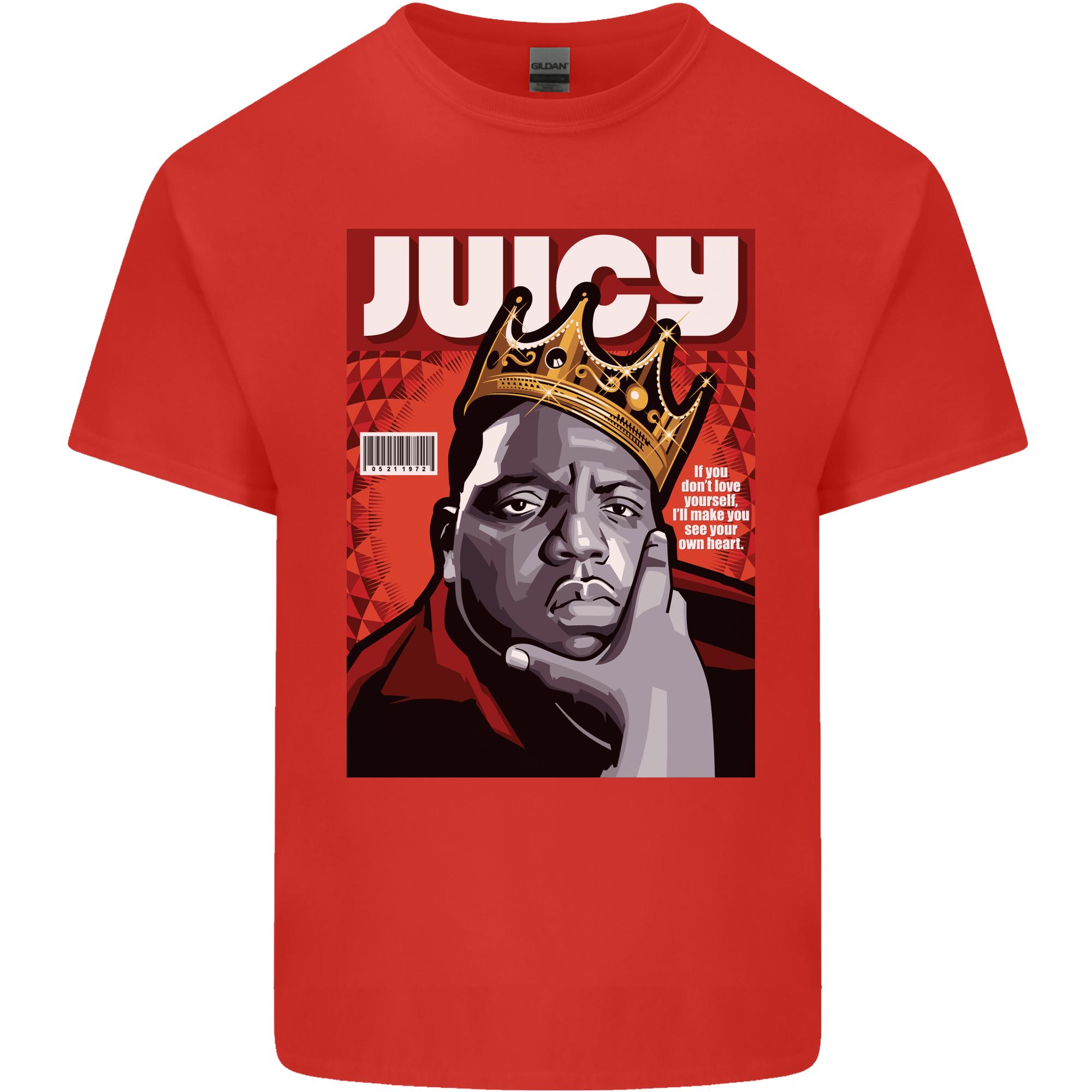 Juicy Rap Music Hip Hop Rapper Unisexs Light Cotton TShirt S