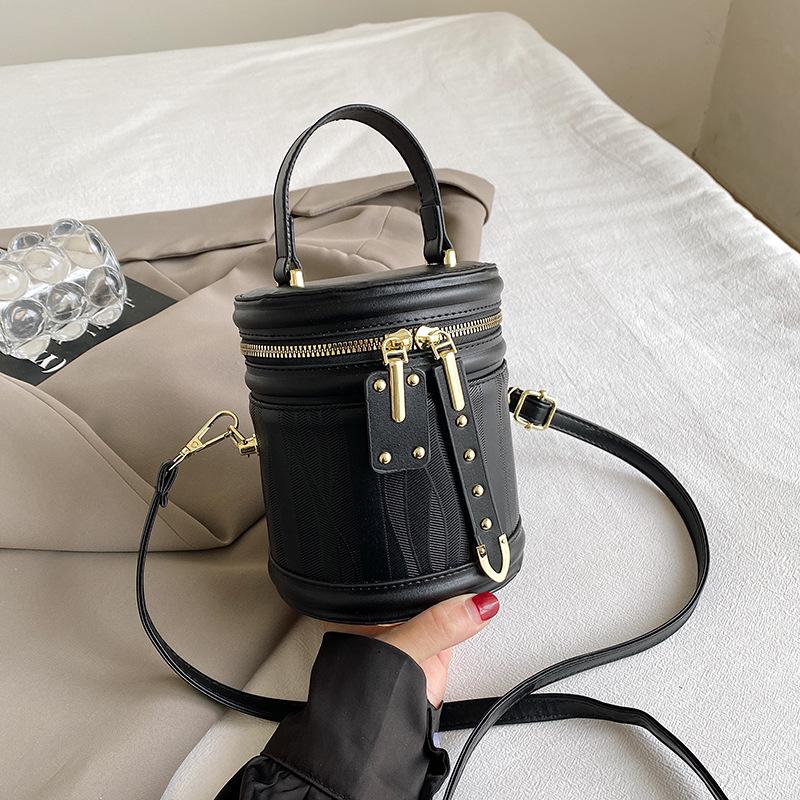 Fashion Bucket Handbags for Party Women New Versatile Crossbody Bags Spring Summer Korean Leisure Shoulder Bag Trend