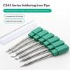 C210 C245 Soldering Iron Tip Universal T245 Handle Suitable for Soldering Station Mobile Phone Motherboard Repair Professional Tools