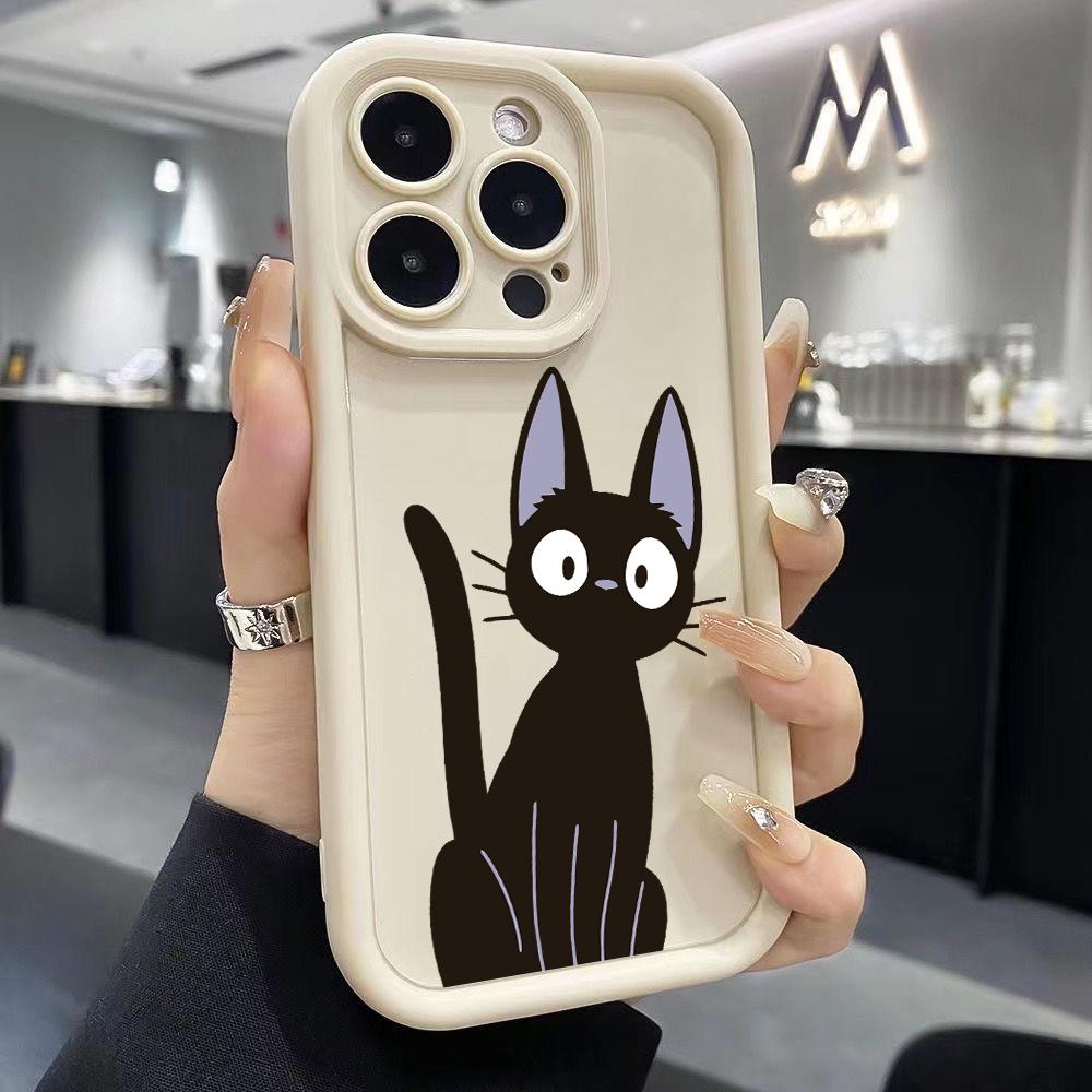 Anime Kikis Cat Phone Case for Xiaomi Redmi Note 14 13 12 12S 11 11S 10 9 Pro Plus A5 A3 14C 13C 12C 10C 9C 4G 5G Soft Cover