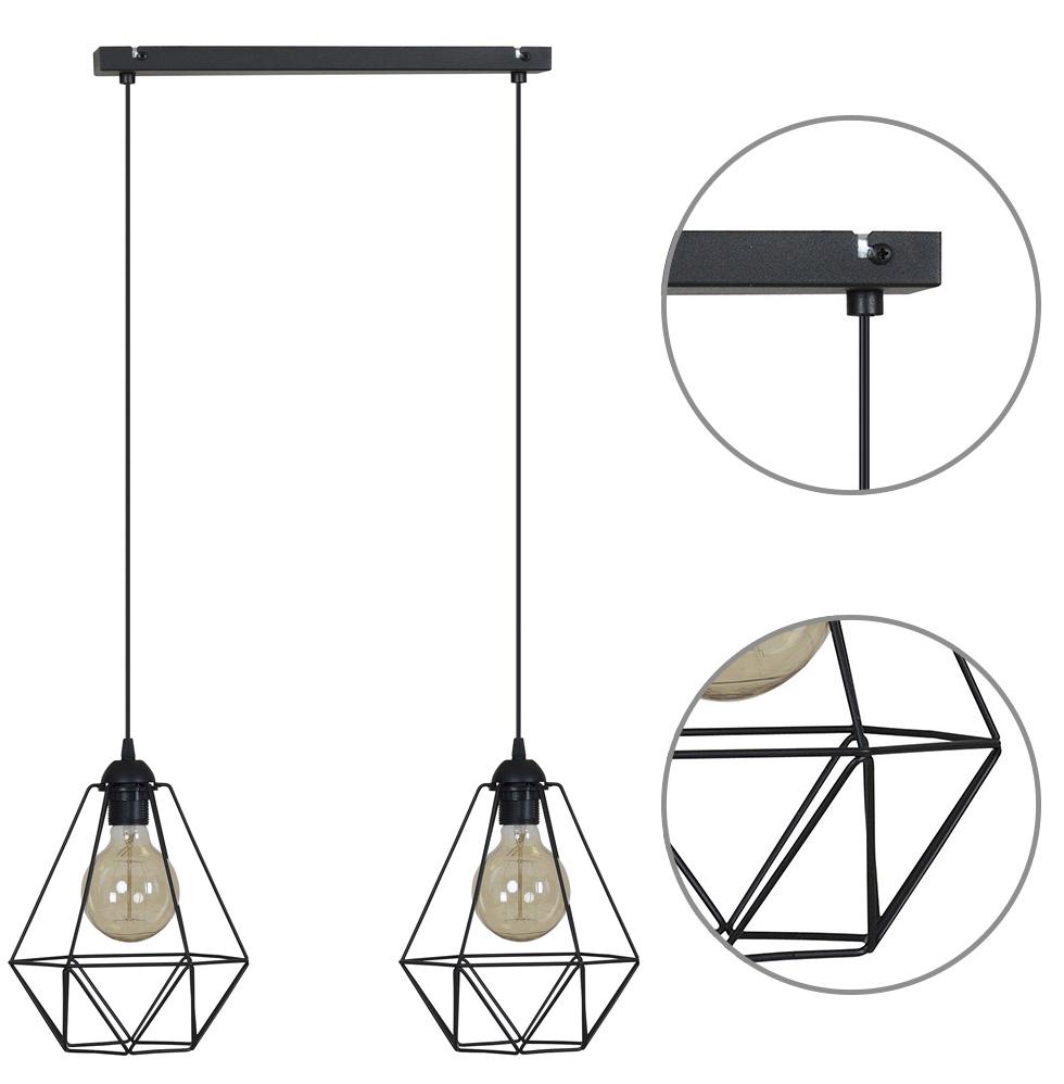 MODERN LOFT LED WIRE CEILING LAMP