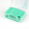 Dual-purpose Mint-flavoured Disposable Dental Floss Sticks