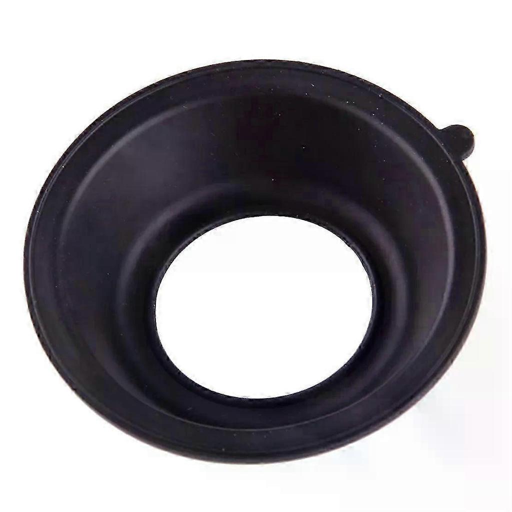 4Pcs Motorcycle Carburetor Carb Slide Membrane Diaphragm Fit for Yamaha XJ650 1980 XJ750 1981 1982 1983 Black Rubber