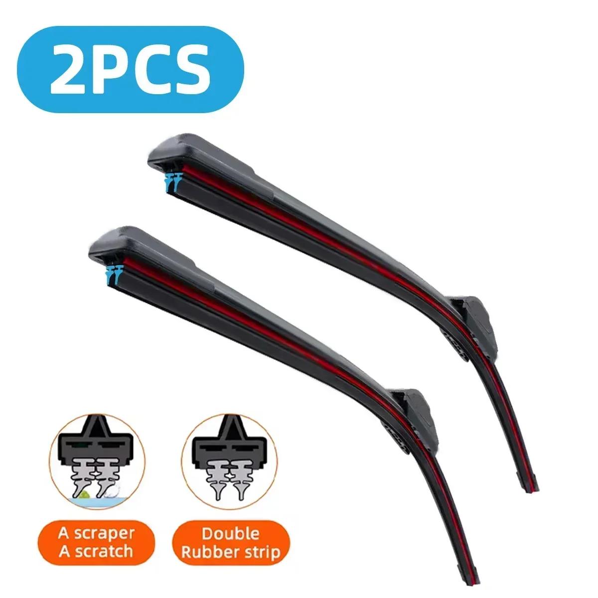 

OE Style Front Windscreen Wiper Blades Double Rubber Replacement Set For Skoda Fabia Kamiq Octavia Roomster Yeti Car Accessories Skoda
