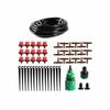 15m Plant Watering Kit Water Saving Drip Irrigation Easy Installation Adjustable Dripper System