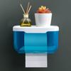 Waterproof Storage Bathroom Storage Box Toilet Paper Storage Rack Punch - Free Wall - Mounted Paper Roll Holder