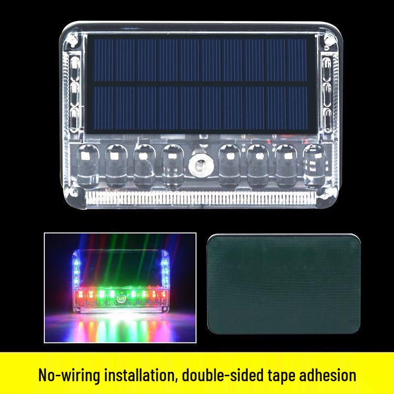 

Yiluke Emergency Solar Touch Strobe Light