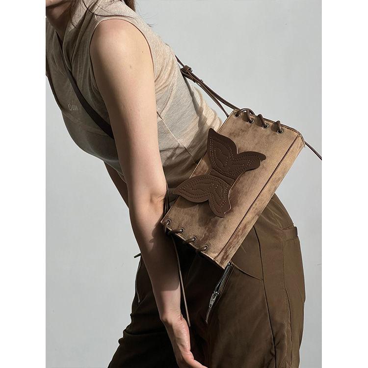Women Bag 2025 PU 3D Butterfly Fashion Euro-America Style Shoulder Bags Pures and Bags Crossbody Girls Bag