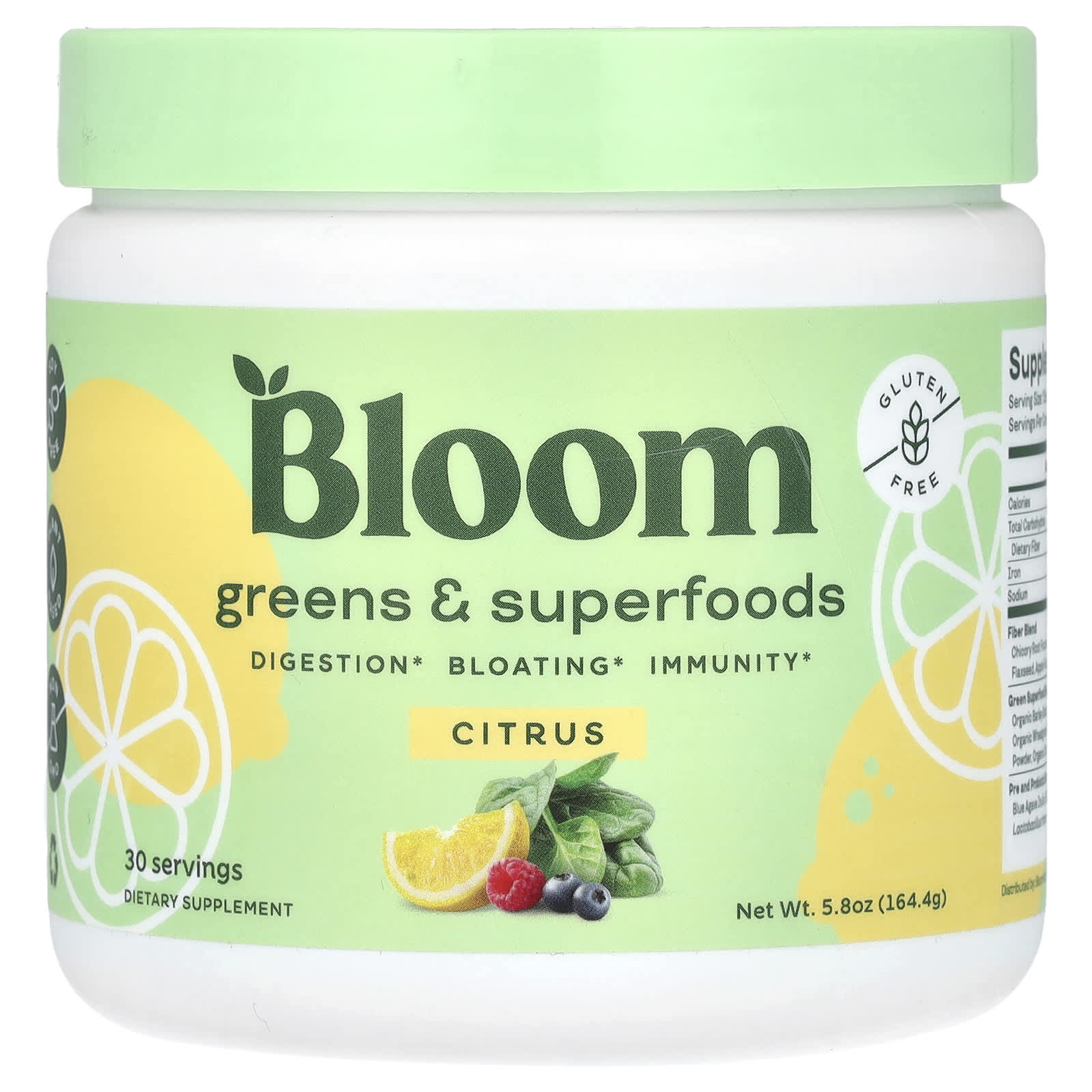 

Green & Superfoods, Citrus, 164.4G(5.8Oz)