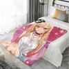 Anime M-My Dress-Up Darling Throw Lightweight 240g Flannel Blanket Soft Skin-friendly for Summer Cooling