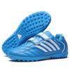 Unisex Velcro Low-Top Breathable Anti-Slip Football Training Shoes